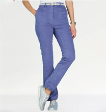 Stretch Trouser with Gathered Hem - LT305